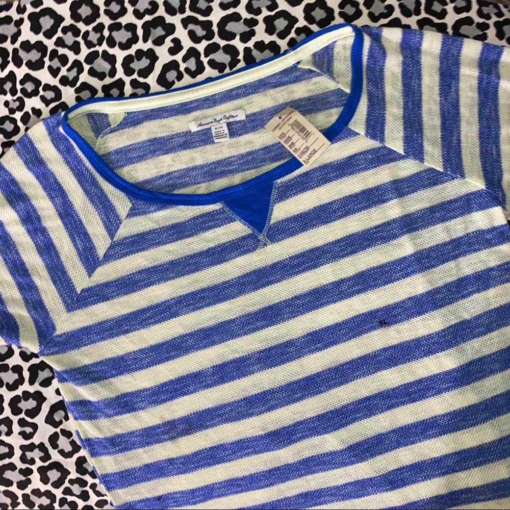 NWT American Eagle Striped Shirt